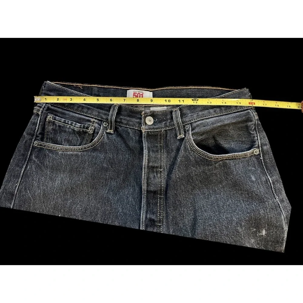 Levi's 501 Jeans Mens‎ 32x30 Dark Wash Button Fly Classic Fit Straight 2000's